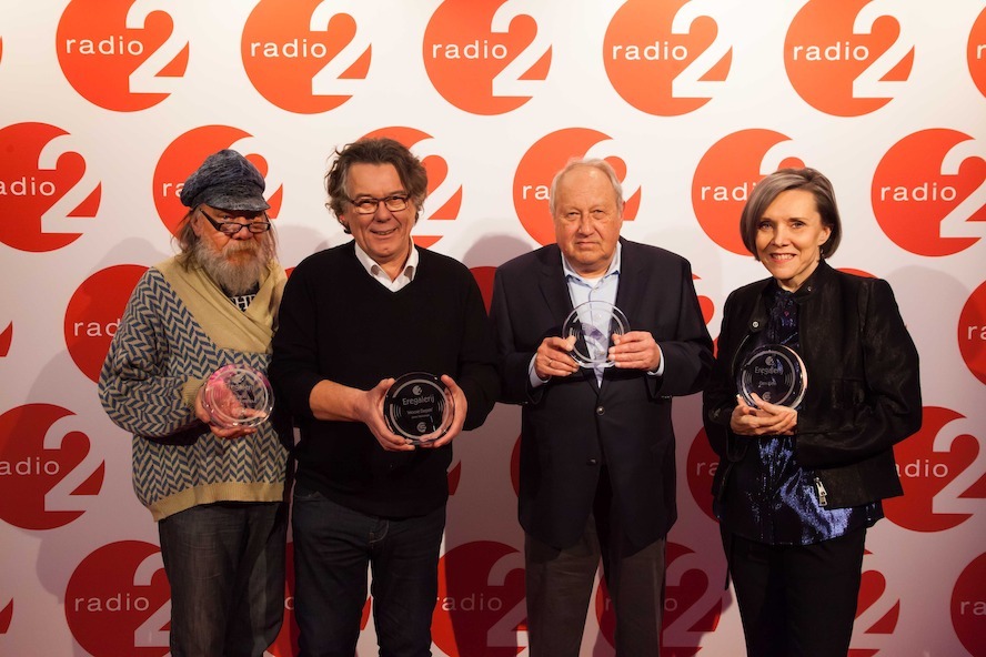 Roland Van Campenhout, Dani Klein en Roland Verlooven opgenomen in De Eregalerij van Radio 2