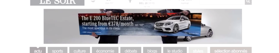 BBDO Belgium en Mercedes-Benz bewijzen dat de E-Klasse Break de ruimste is in zijn segment.
