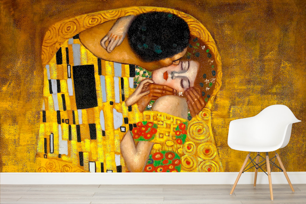 The Kiss by Gustav Klimt