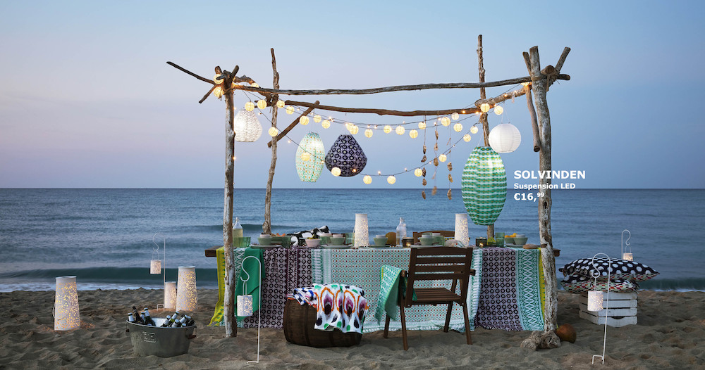 Rêver aux beaux jours d'été avec la collection bohème IKEA SOMMAR 2017