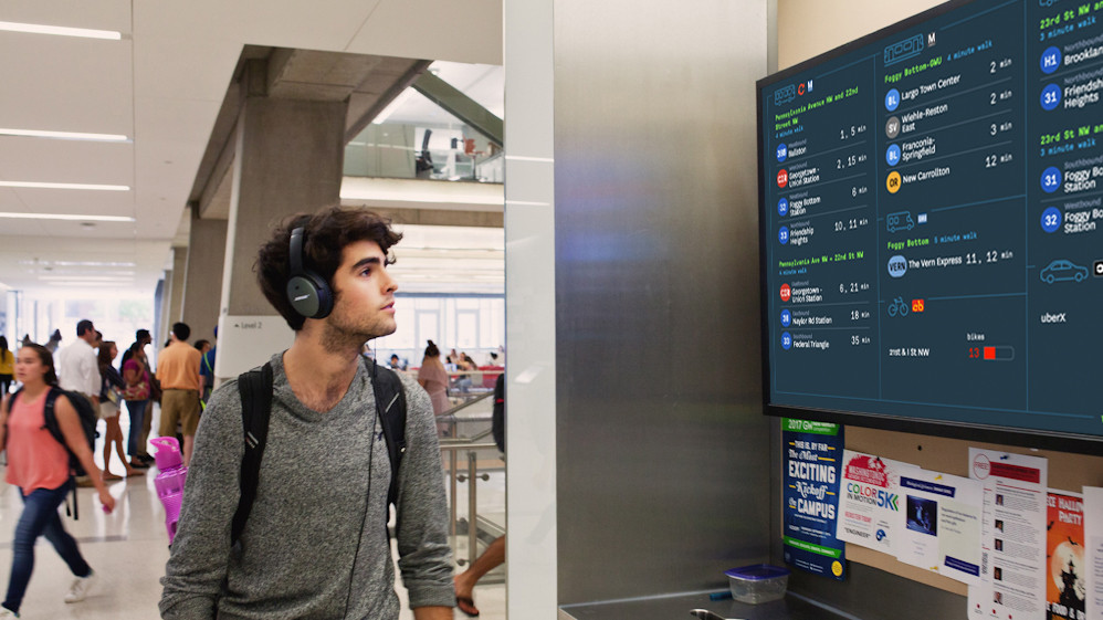 Información a la medida para la movilidad urbana inteligente, Panasonic une fuerzas con TransitScreen