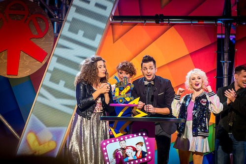 Gala van de Gouden K's 2014 - De band van het Jaar: de KetnetBand - (c) VRT-Frederik Beyens