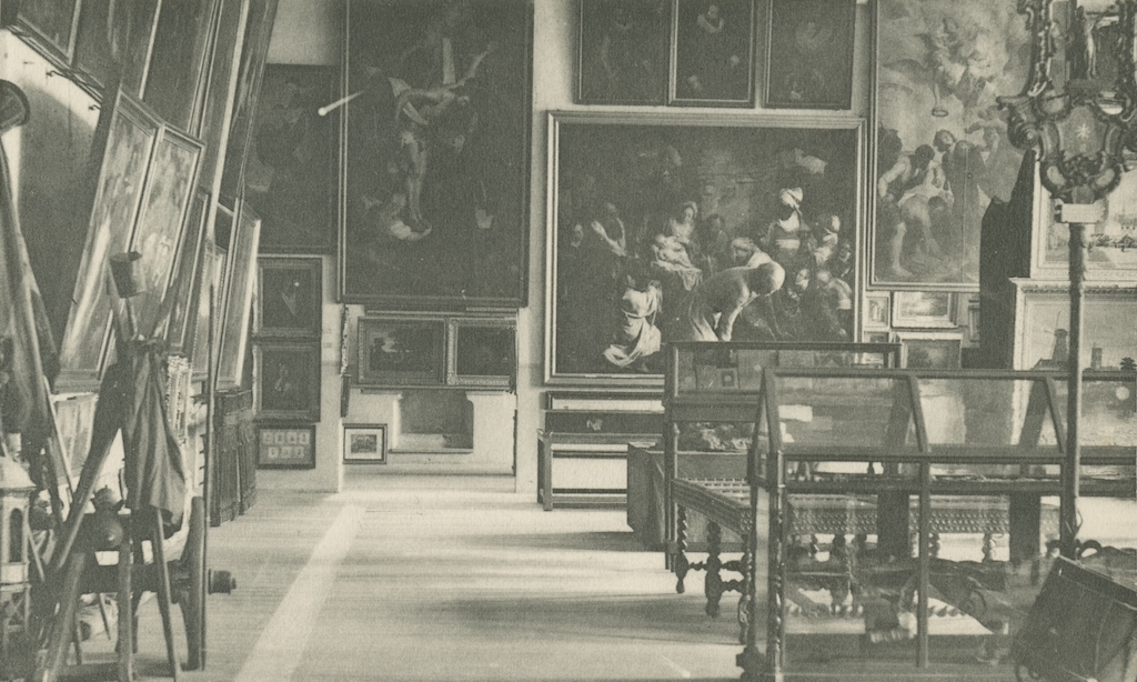 L’ancien musée de l’Hôtel de Ville, Louvain, XIXième siècle © M - Museum Leuven