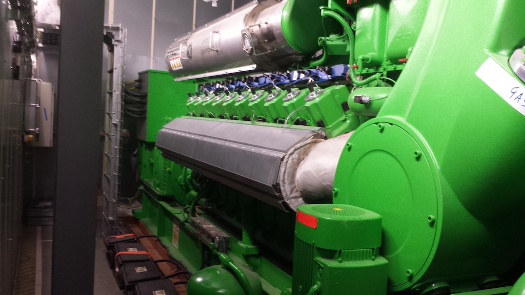 Warmtekrachtcentrale bij Nitto Belgium in Genk