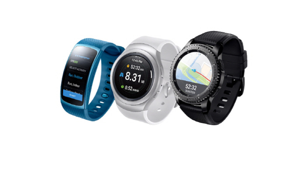 Samsung Gear Fit2, Gear S2 en Gear S3