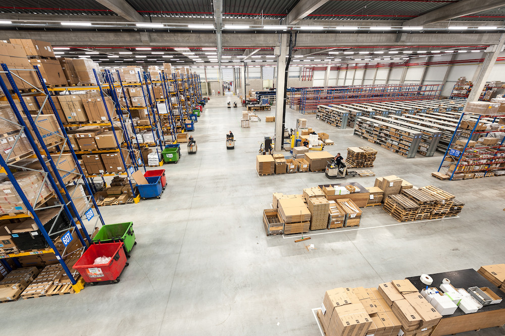 Reynaers Aluminium extends its storage capacity by almost 20,000 m²