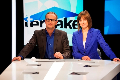 Lieven Verstraete en Annelies Beck in Terzake