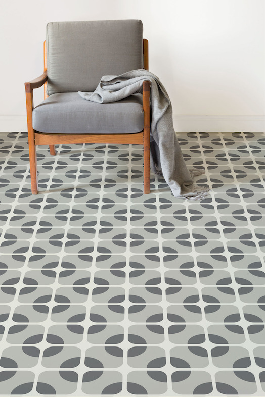 Houston | <br/>Retro Circles Vinyl Flooring
