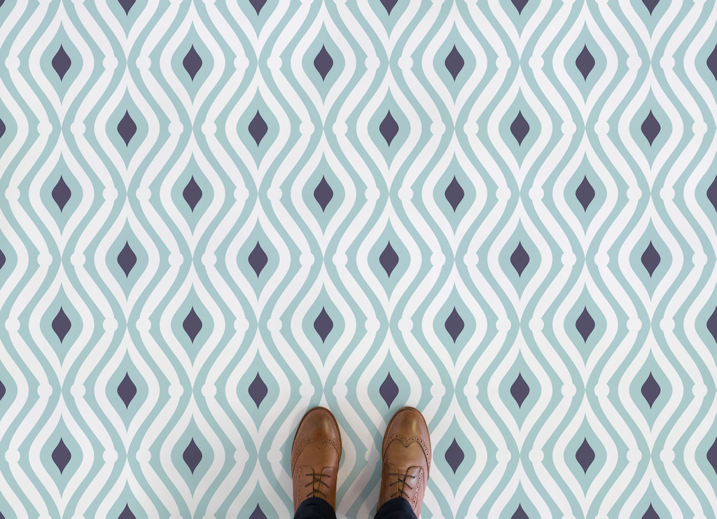 Wave | <br/>Teardrop Pattern Flooring