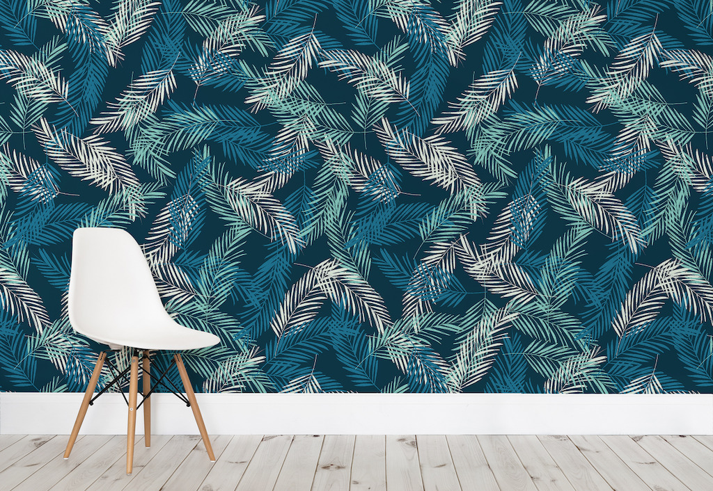 Areca Palm Leaves Wallpaper Mural