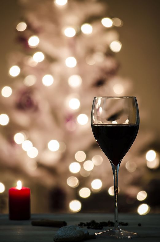 Calice vino rosso