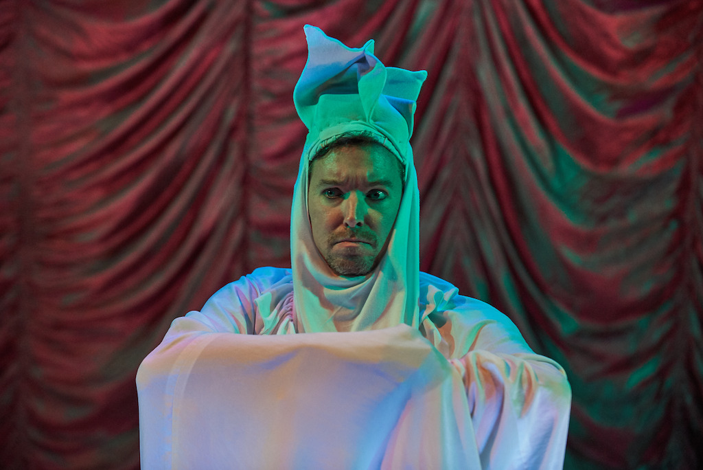 Jeremy Aggers in THE DANCING HANDKERCHIEF photo by Christopher Bartelski