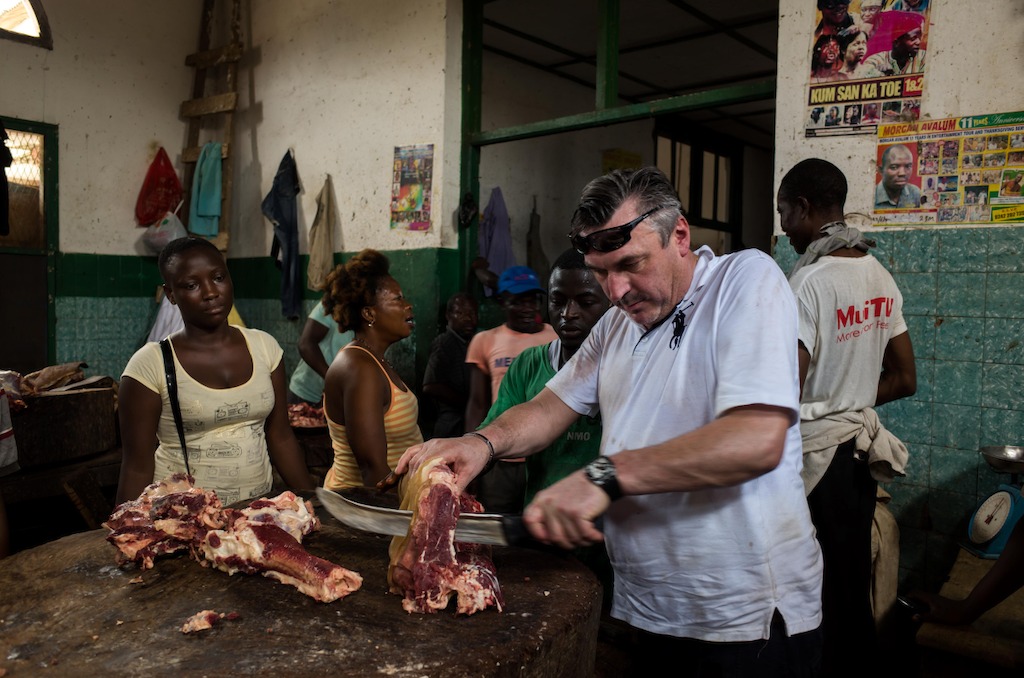 Beroepen zonder grenzen: West-Vlaamse slagers in Ghana<br/>(c) VRT