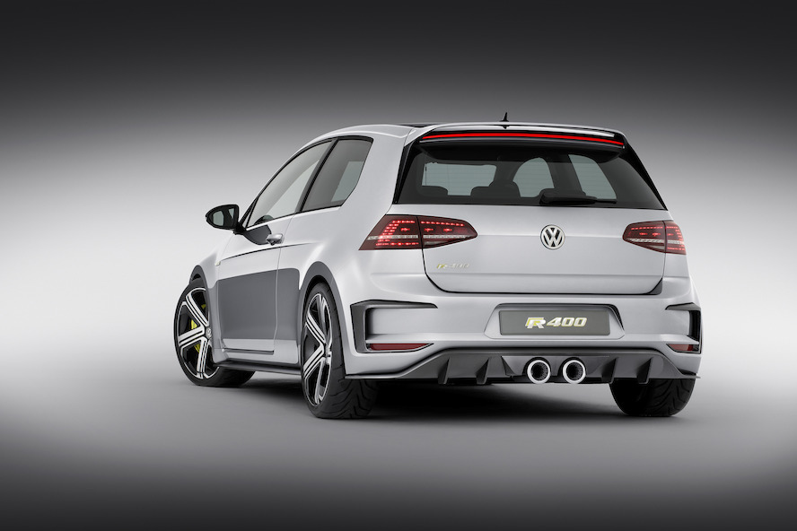 De Golf R 400, een extreem sportieve concept car