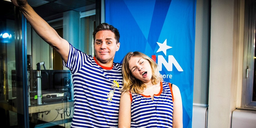 Peter Van de Veire en Julie Van den Steen - (c) VRT
