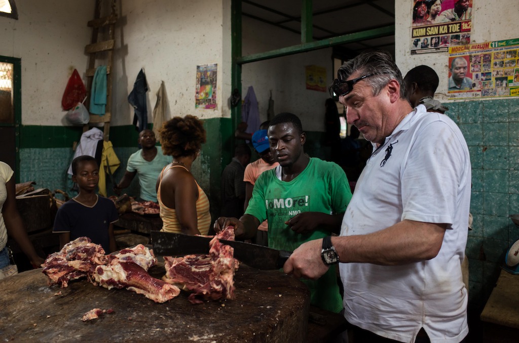 Beroepen zonder grenzen: West-Vlaamse slagers in Ghana<br/>(c) VRT