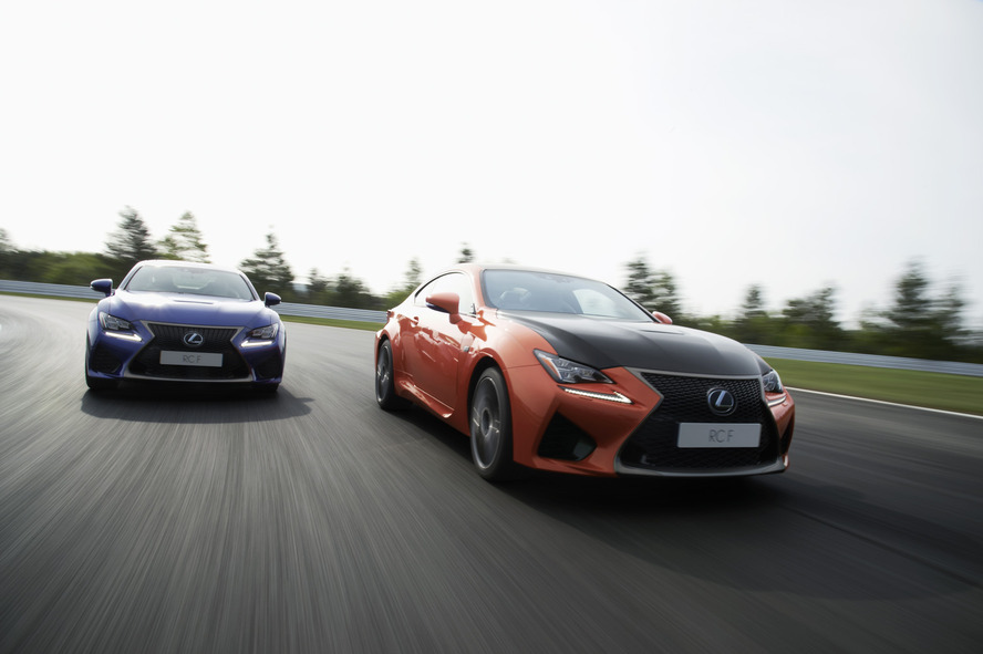 De Lexus RC F