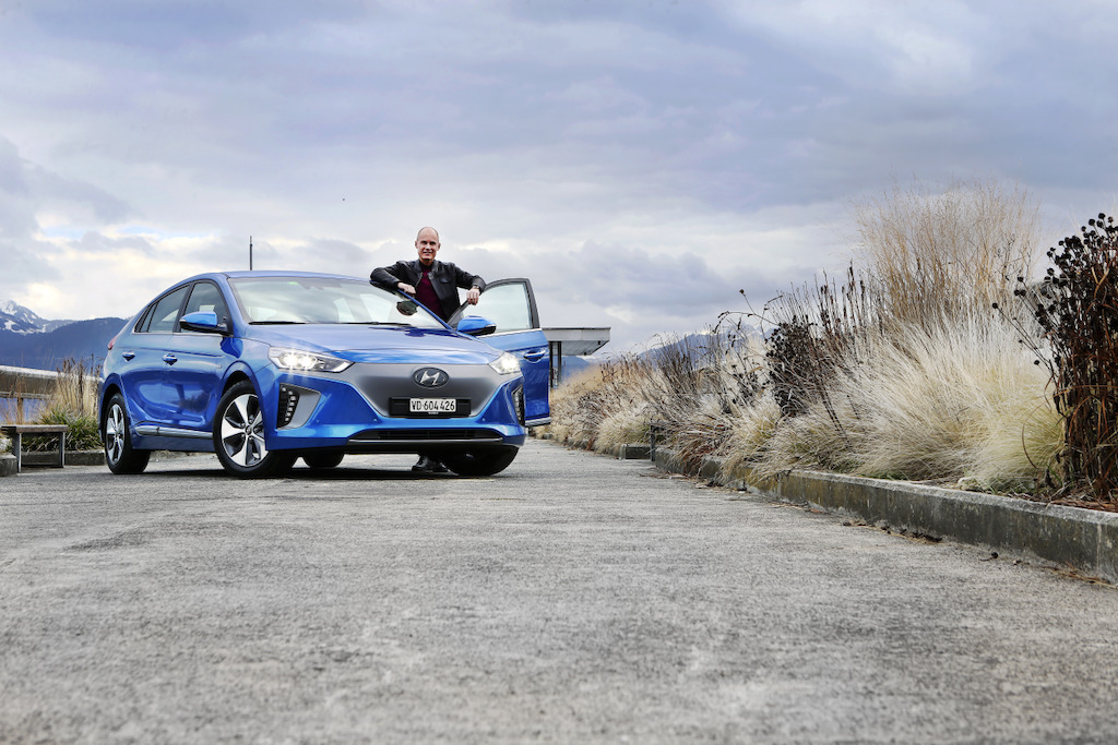 Bertrand Piccard & IONIQ Electric
