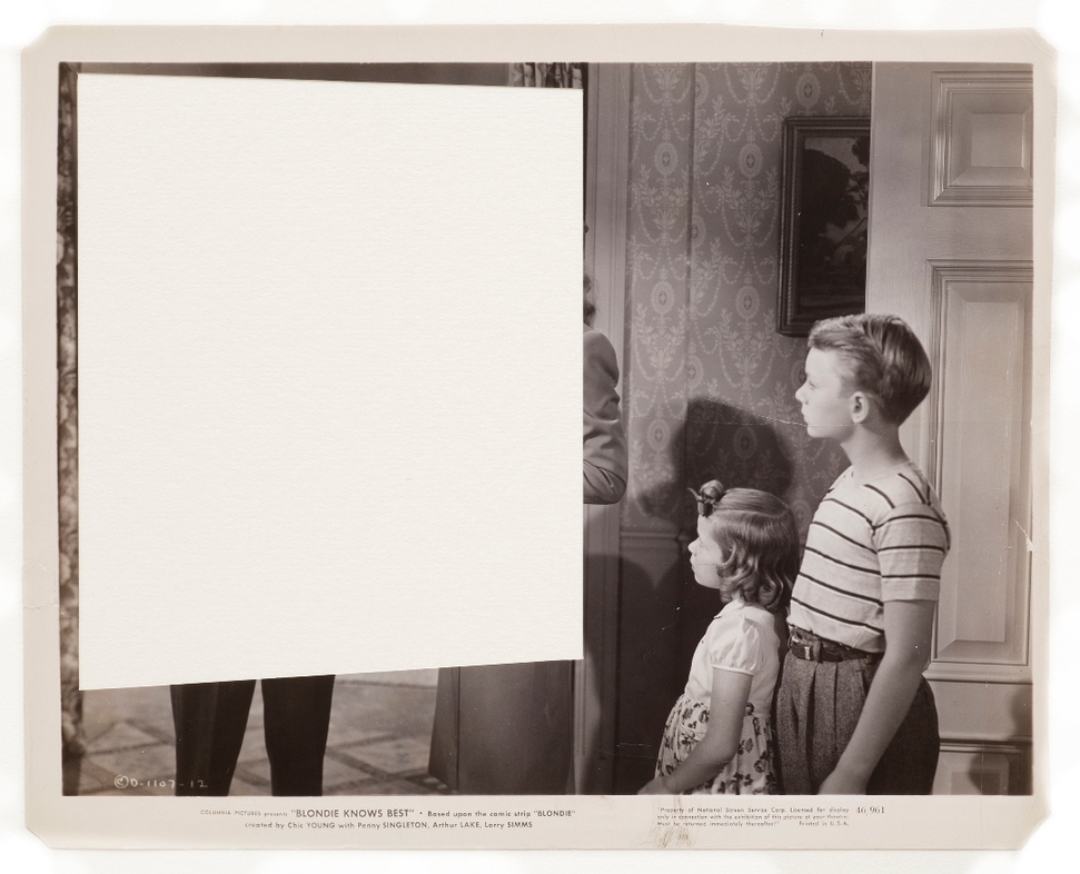 De Canvasconnectie - Tabula Rasa XXXIX (c) John Stezaker