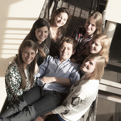 La nouvelle génération: Pauline, Olivia, Nada, Pieterjan, Astrid, Charis & Stephanie