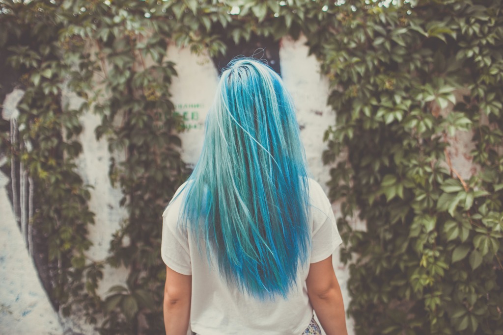 Shades of Blue Mermaid Hair