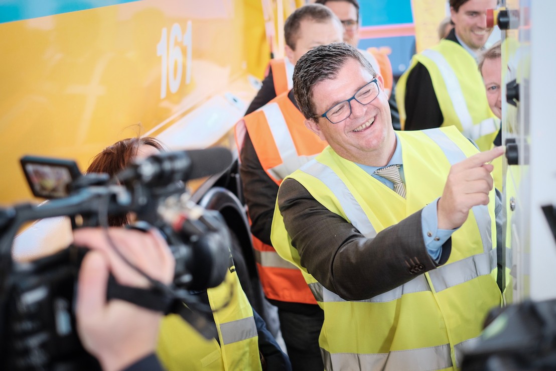 IVAGO neemt grootste aardgastankstation in België in gebruik