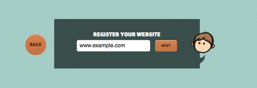 URL inscription - focus