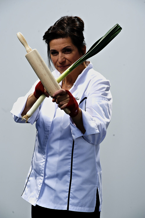 Jurymember Arabelle Meirlaen, chef étoilé du restaurant Li Cwerneu à Huy