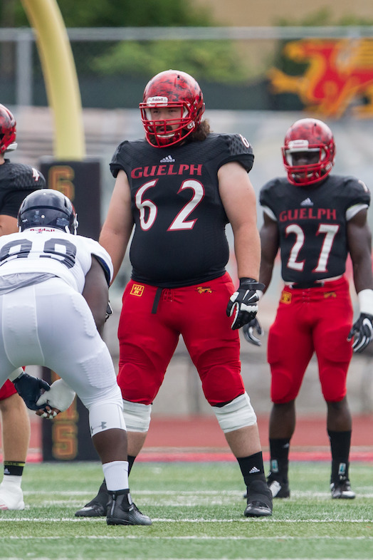 No 13 LO Andrew Pickett Guelph (Photo : Kyle Rodriguez/University of Guelph)
