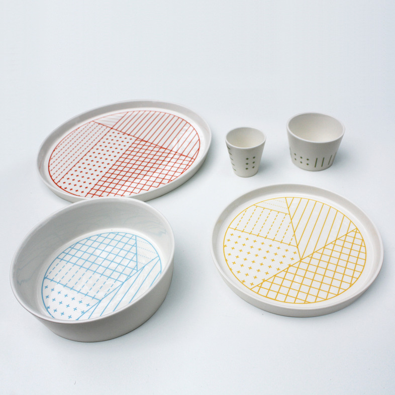 Ratio Dishes. Lies Van Kerckhove, Fragmenture.