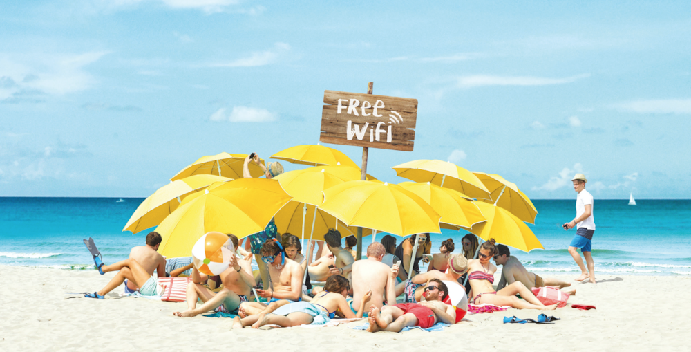 Sea, surf & sun met Orange!