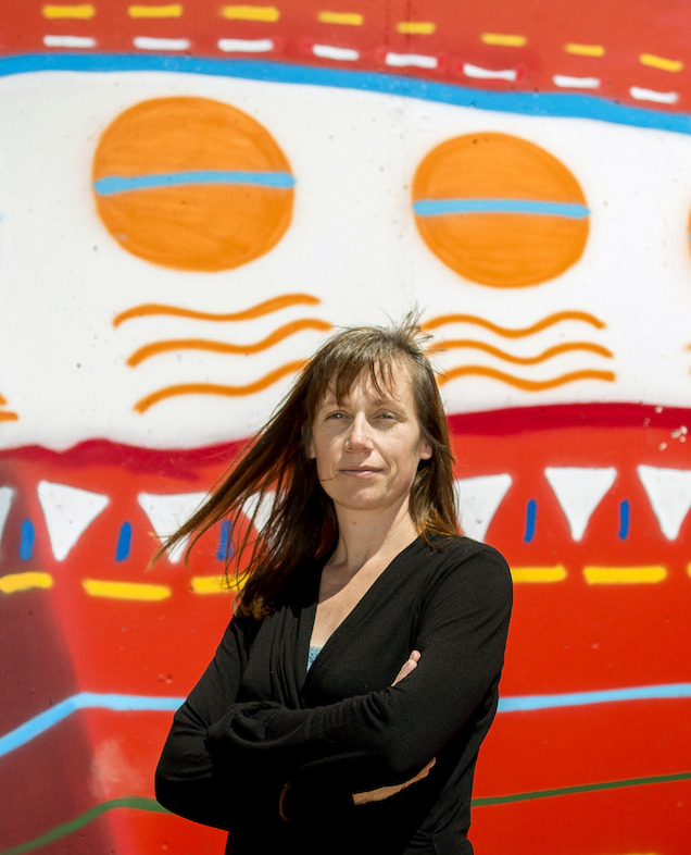Portrait of Dr Jennifer Hughes, Medecins Sans Frontieres (MSF) TB doctor in South Africa. Photographer: Sydelle WIllow Smith