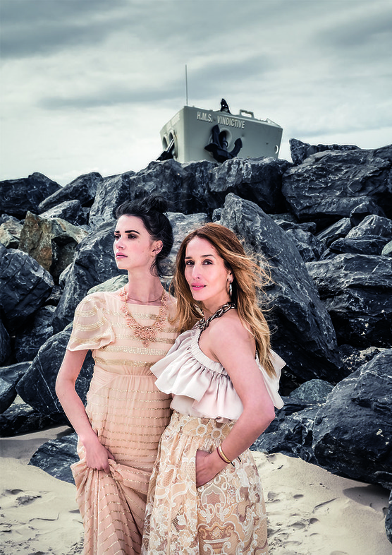 Campagnebeeld #MODEinOOSTENDE - Tiany Kiriloff, Lize Feryn - (c) Jimmy Kets
