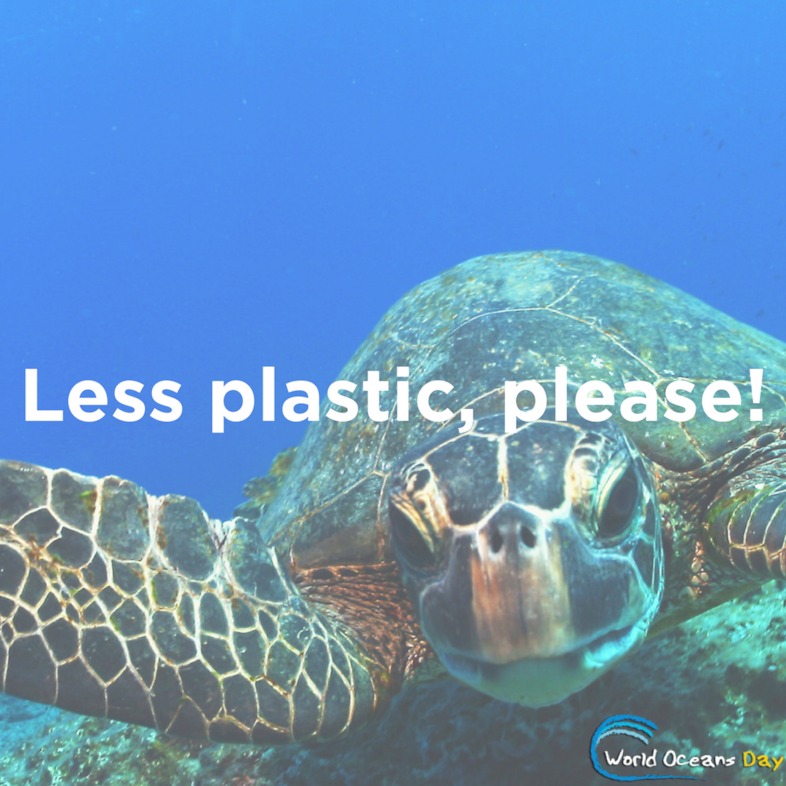 World Oceans Day graphic