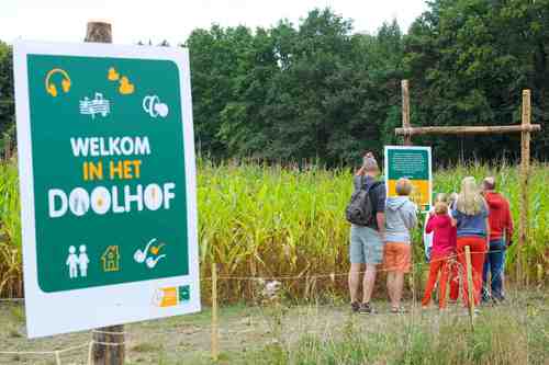 Emmaüs doolhof - Welkom
