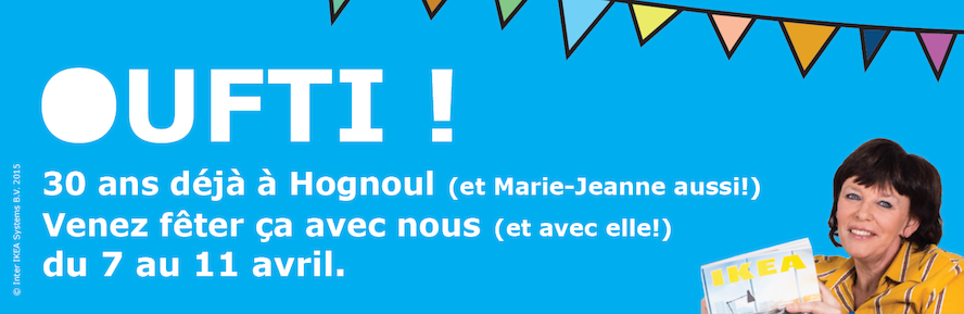 Semaine riche en festivités pour célébrer les 30 ans de IKEA Hognoul
