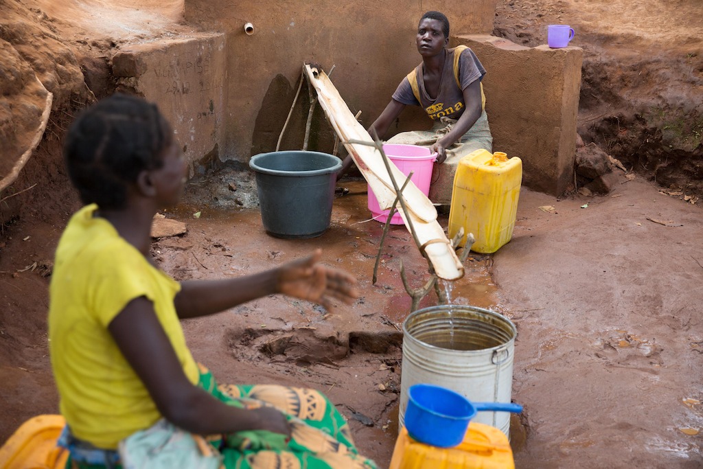 Over 5.800 Mozambican nationals have camped in the village of Kapise 2 in Malawi after fleeing their homes in Mozambique. © James Oatway / MSF