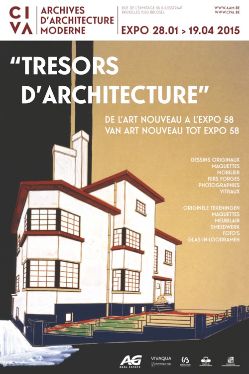 Affiche de l'exposition "Trésors d'architecture"