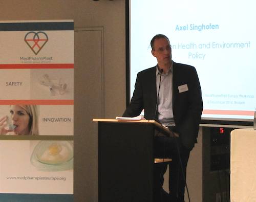 Axel Singhofen during his presentation