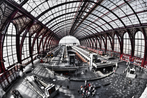 Architecture Central Station ©Antwerp Tourism & Conventions - Dave van Laere
