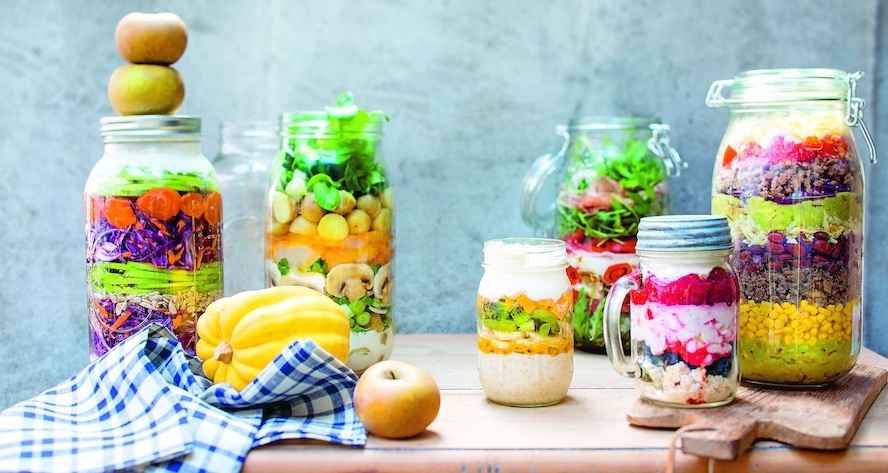 'Salades in a jar': dé culinaire hype van het voorjaar