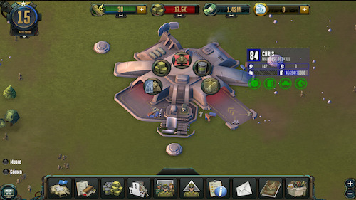 Rising Generals has been developed with Adobe Air