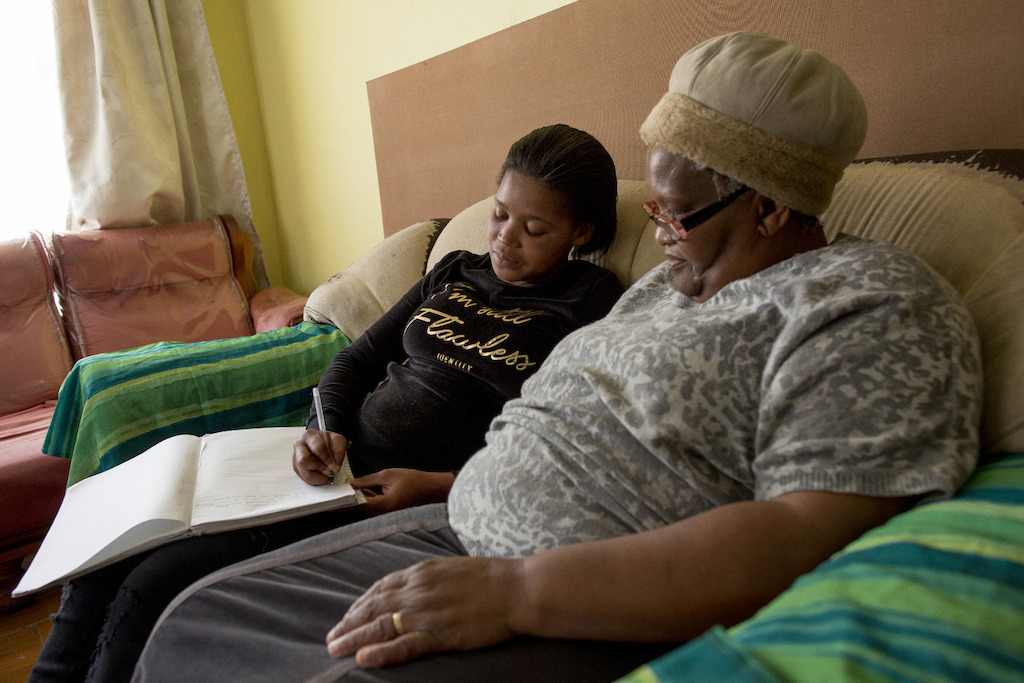South Africa has one of the highest burdens of TB and (Drug Resistant) DR-TB in the world, with around 20,000 people diagnosed with DR-TB in 2015. In Khayelitsha, Western Cape, which has some of the country’s highest rates of DR-TB, MSF runs a strengthened regimen programme that incorporates new drugs into treatment regimens for DR-TB patients including Delamanid and Bedaquiline.<br/><br/>Dr Jennifer Hughes, MSF TB doctor (MSF178122) said of Sinethemba:<br/><br/>“Sinethemba was one of the first patients that we put on delamanid. I’ve seen a huge improvement. We pay particular attention to young patients so that we can share our experience and add to the limited information available on use of delamanid in people under 18 years. <br/>We have a lot of contact with Sinethemba and her grandmother; they’re always calling us, sending us SMSes. Photographer: Sydelle WIllow Smith