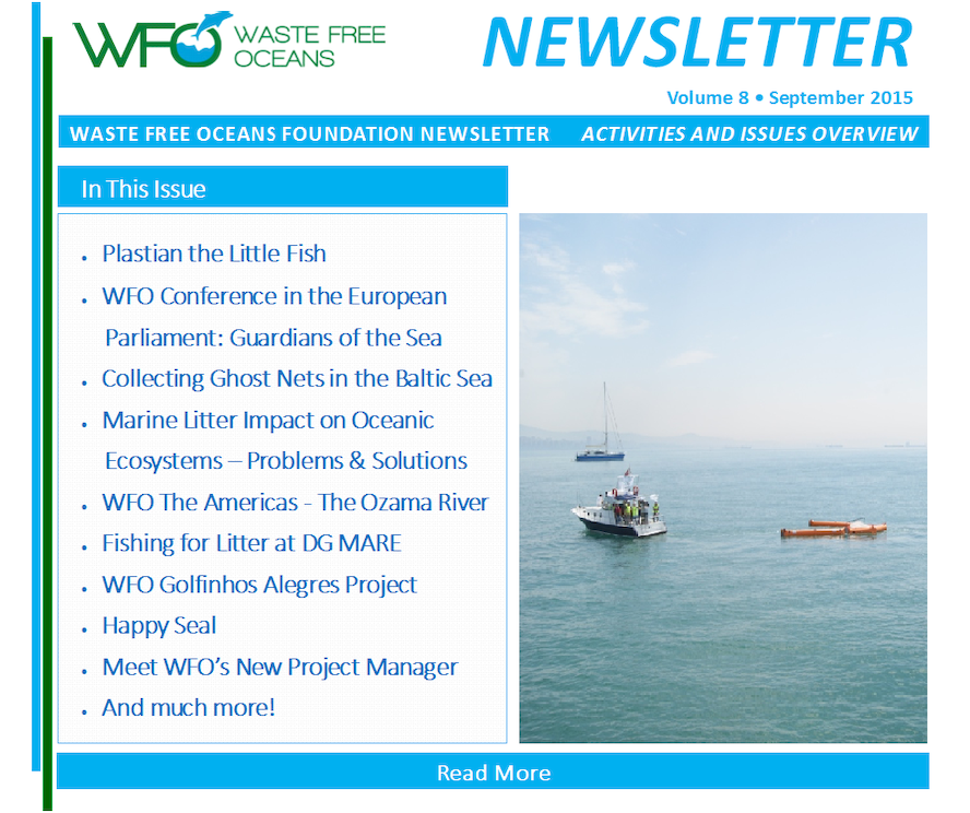 Waste Free Oceans Newsletter Volume 8