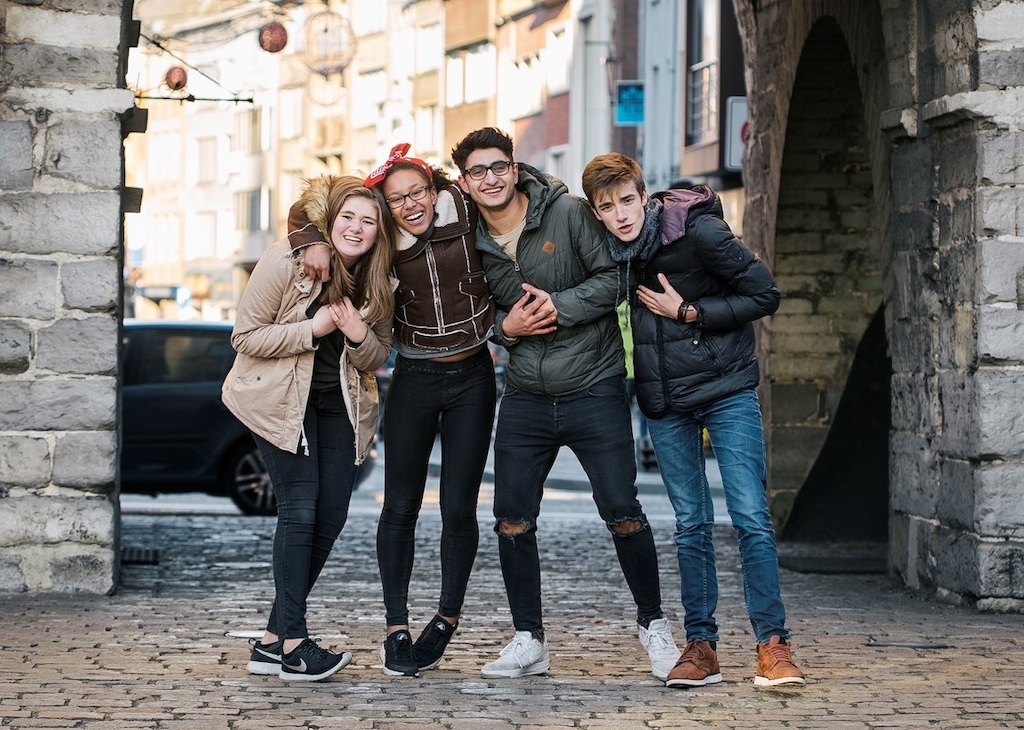 4eVeR: Emma, Lore, Gamil en Robin - (c) Robbie Depuydt