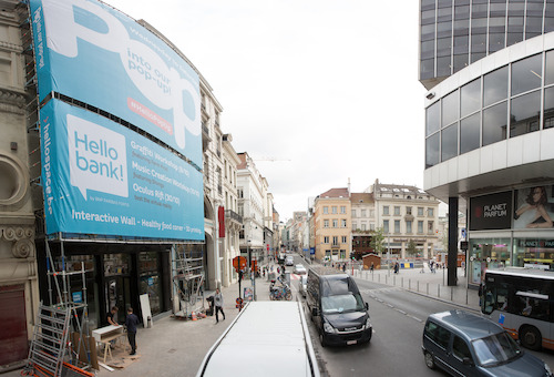 Hello bank! pop-up