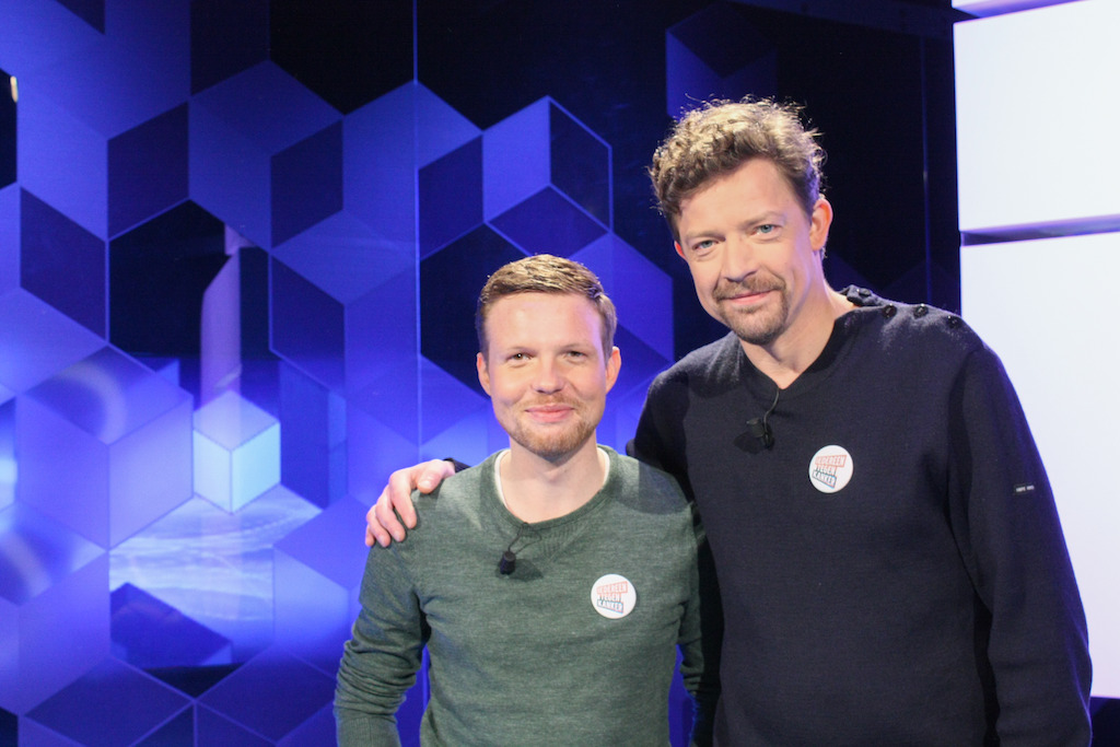 Jelle Cleymans en Ben Segers in Blokken op dinsdag 18 april (c) VRT