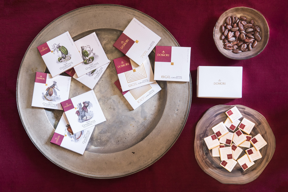 Three new flavour nuances of pure Domori Criollo are born