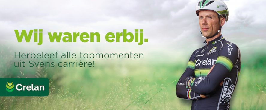Prophets eert Sven Nys en zijn trouwe sponsor Crelan