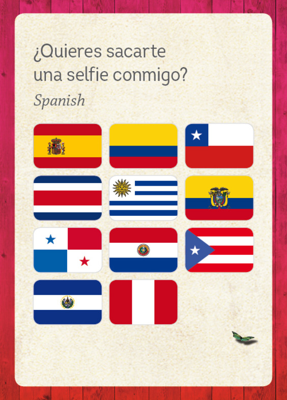 #BiggestInternationalSelfie challenge